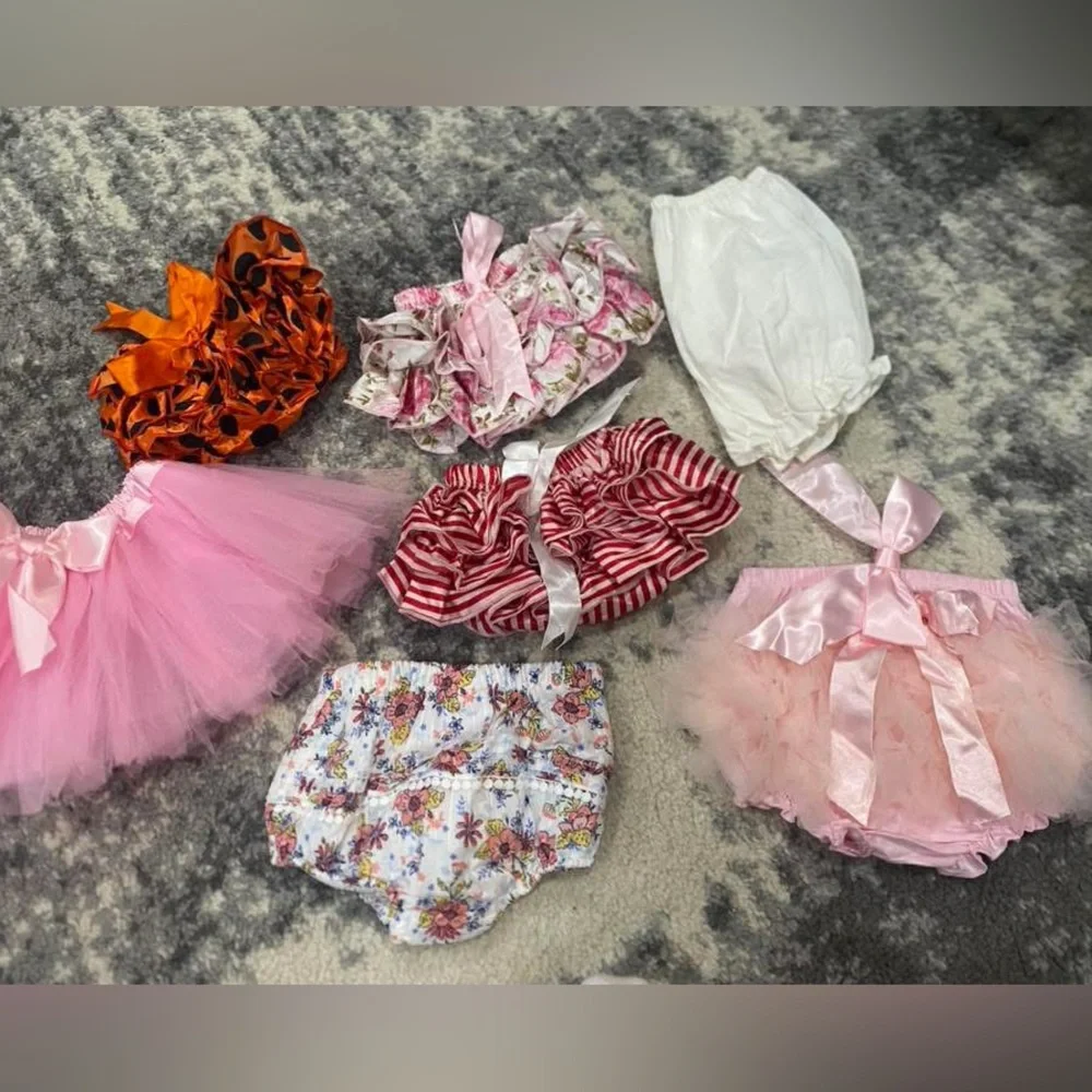 Pink and White Tutu Skirt Set for Kids
